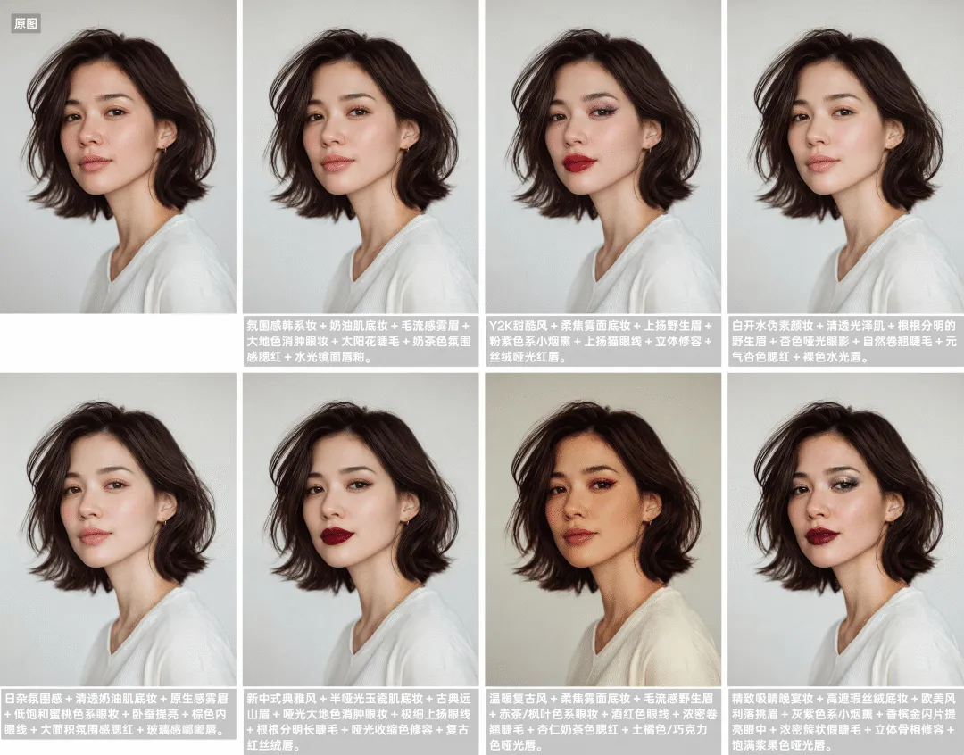 角色妆造: 氛围感韩系妆